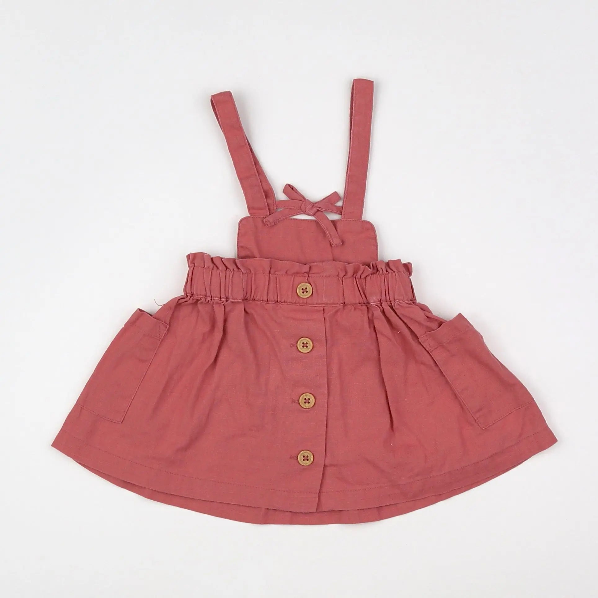 Vertbaudet - robe rose - 6 mois