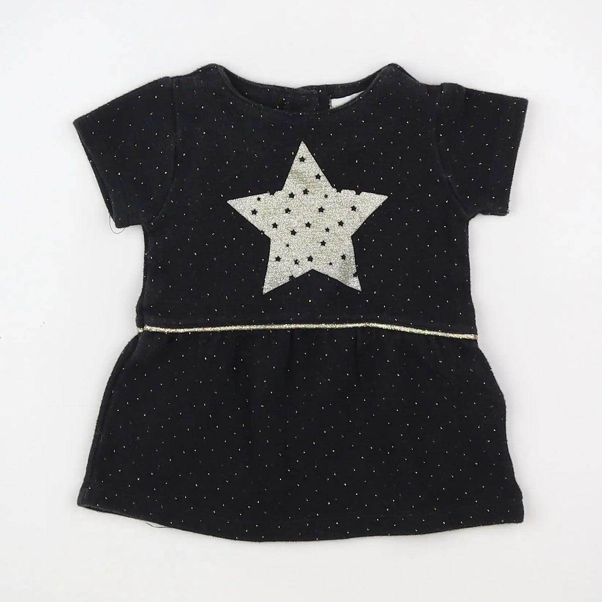 Vertbaudet - robe noir - 3 mois