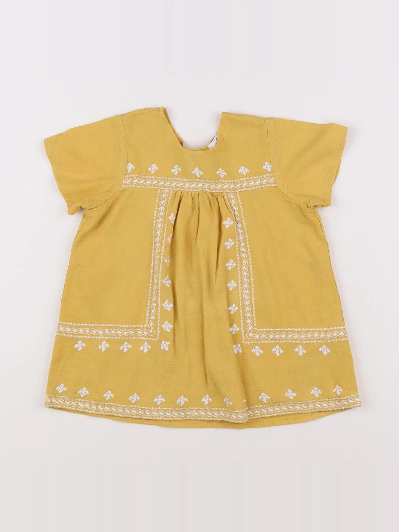 La Redoute - robe jaune - 12 mois
