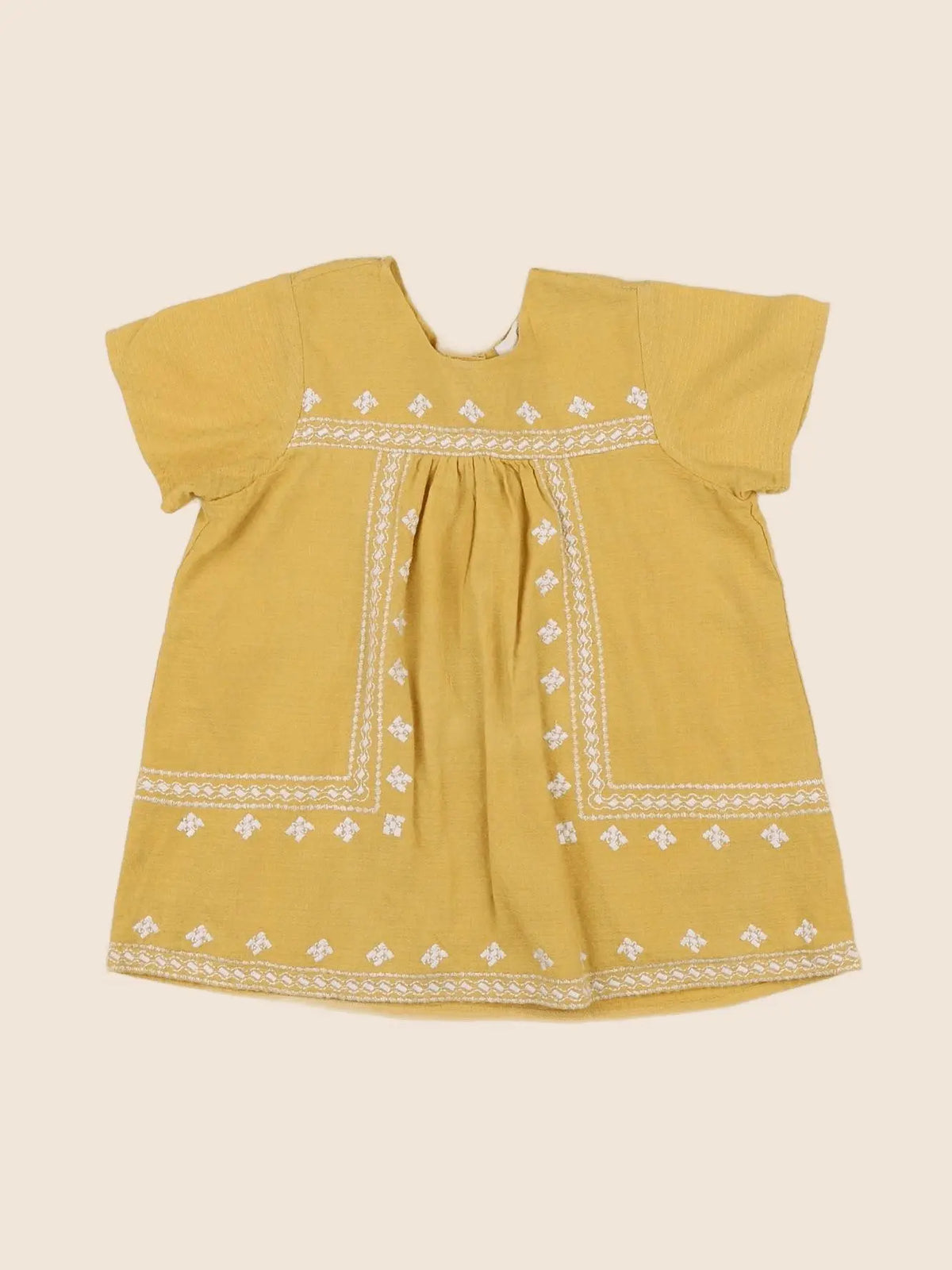 La Redoute - robe jaune - 12 mois