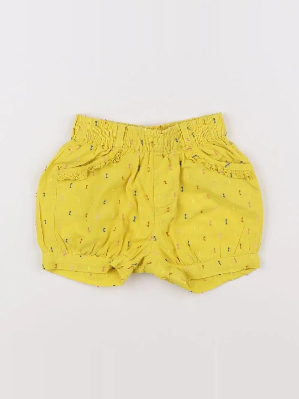 Catimini - short jaune - 12 mois