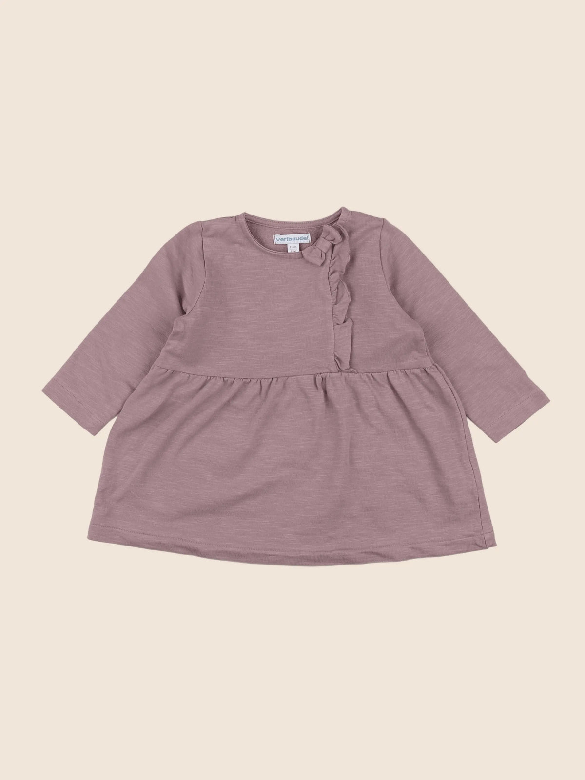 Vertbaudet - robe violet - 18 mois