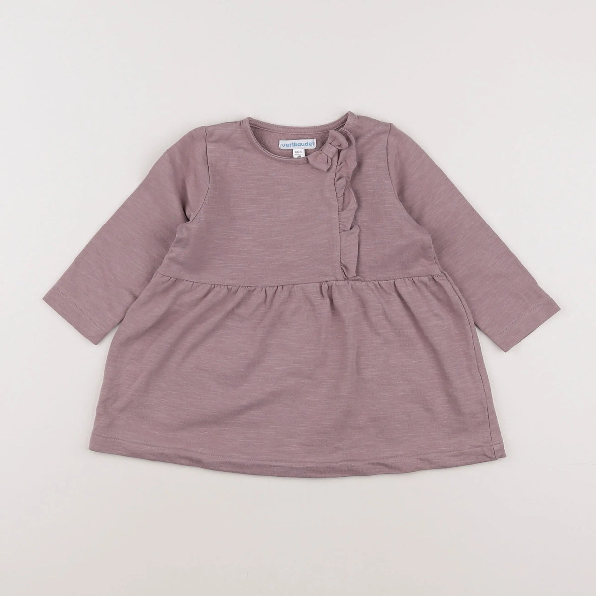 Vertbaudet - robe violet - 18 mois