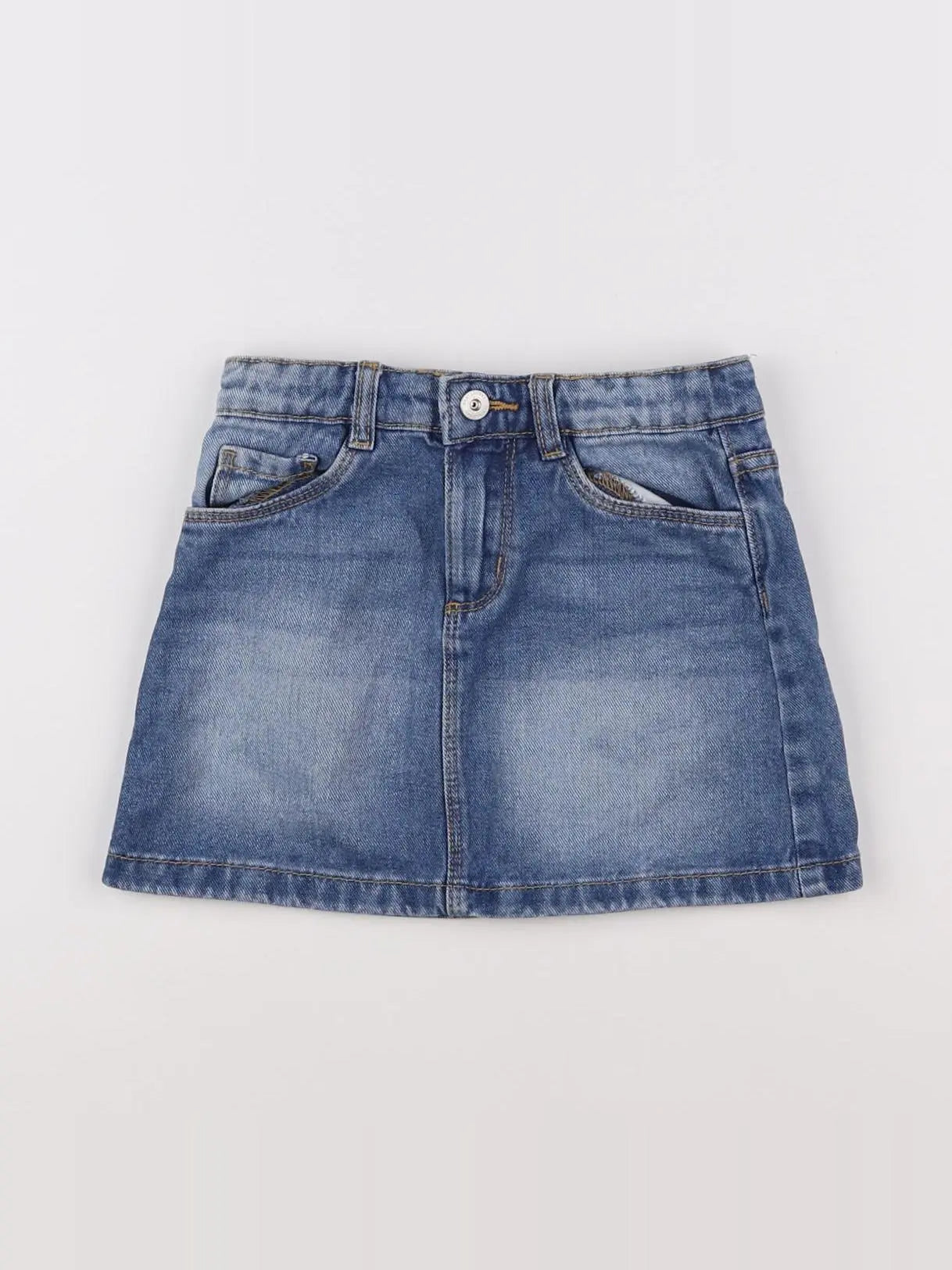 Vertbaudet - jupe bleu - 6 ans