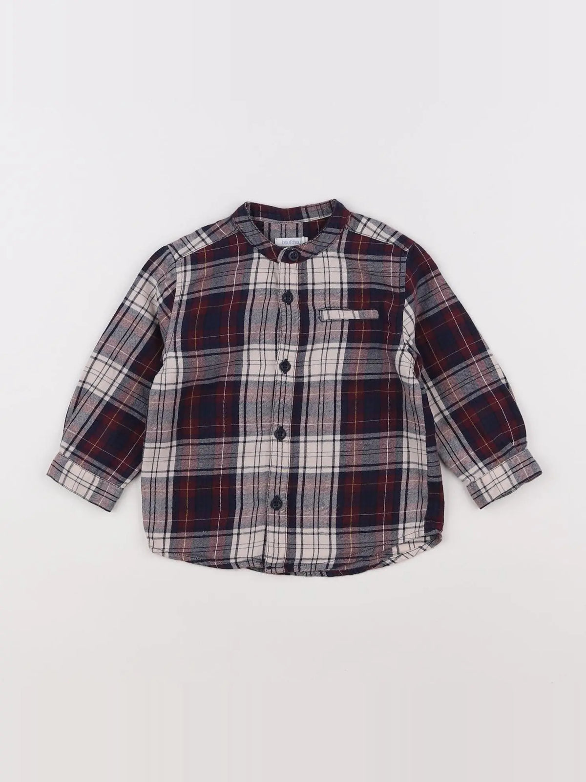 Boutchou - chemise multicolore - 12 mois