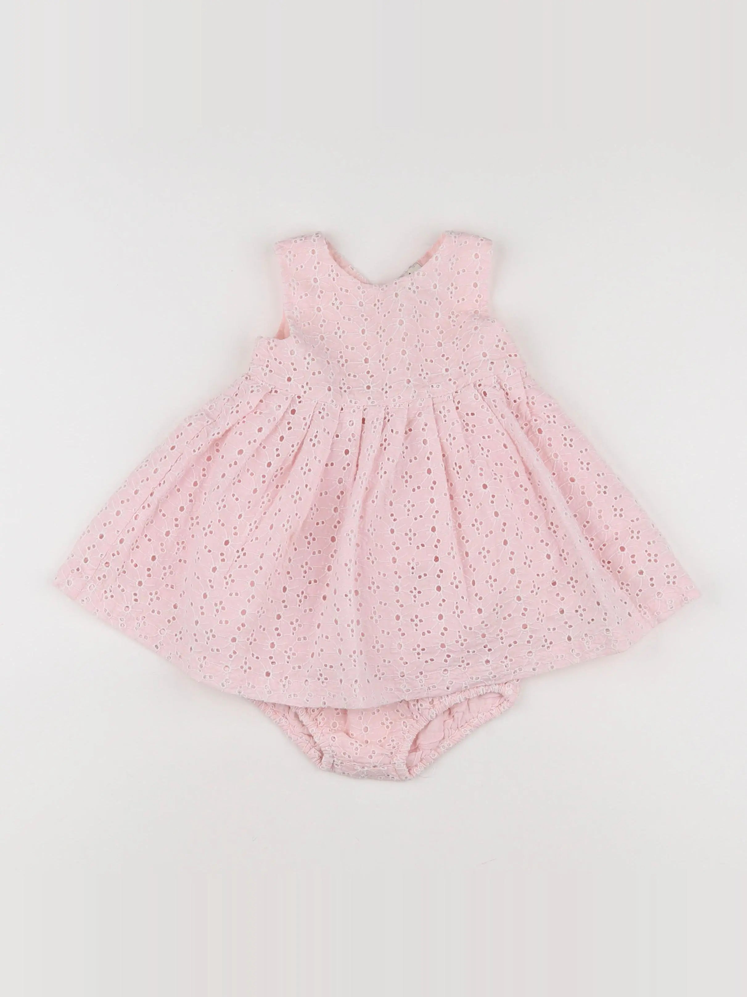 Natalys - robe rose - 12 mois