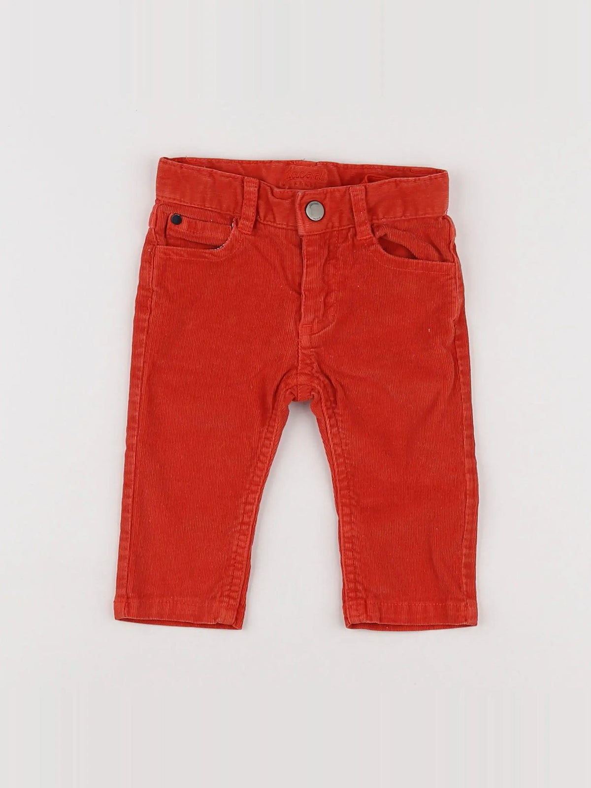 Jacadi - pantalon orange - 6 mois