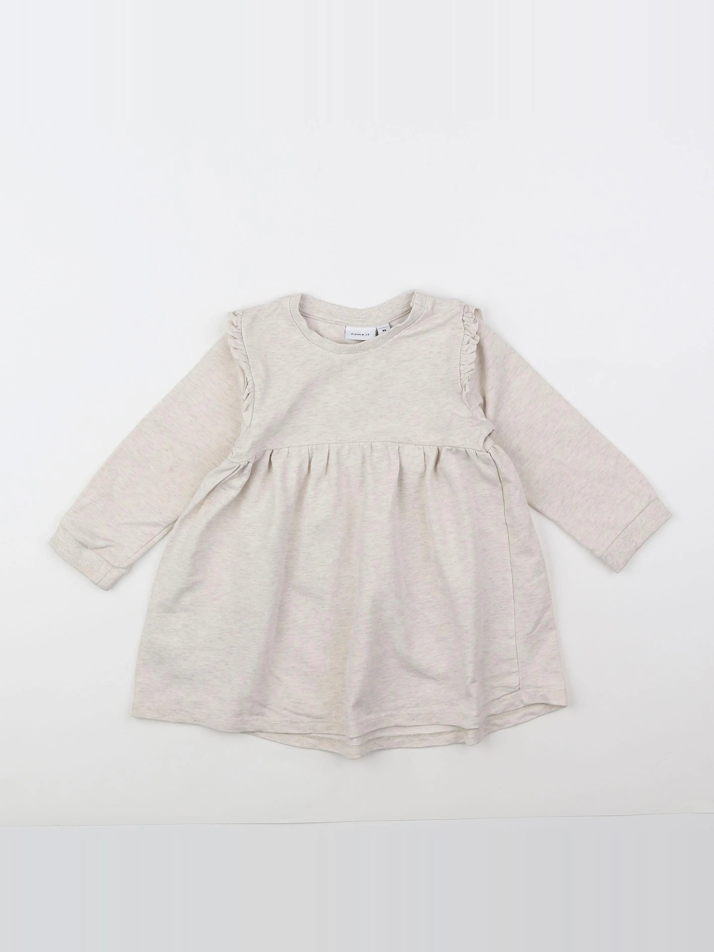 Name it - robe beige - 12/18 mois