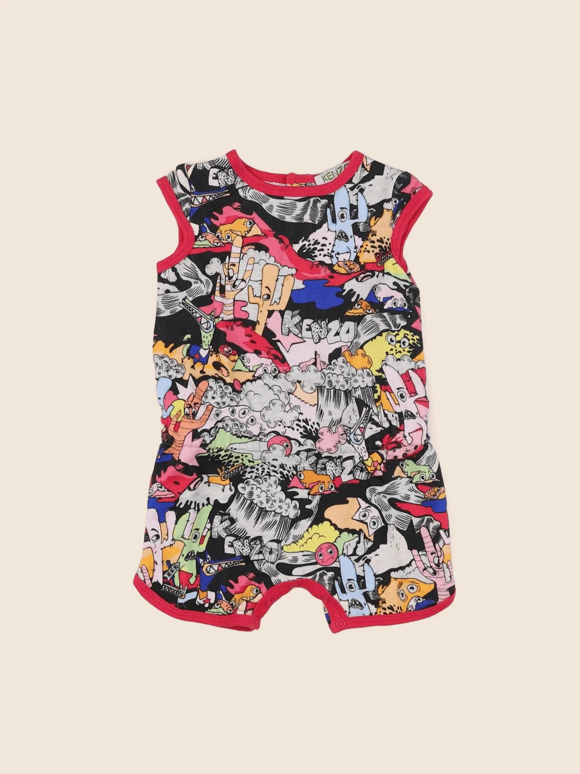 Kenzo - combinaison multicolore - 12 mois