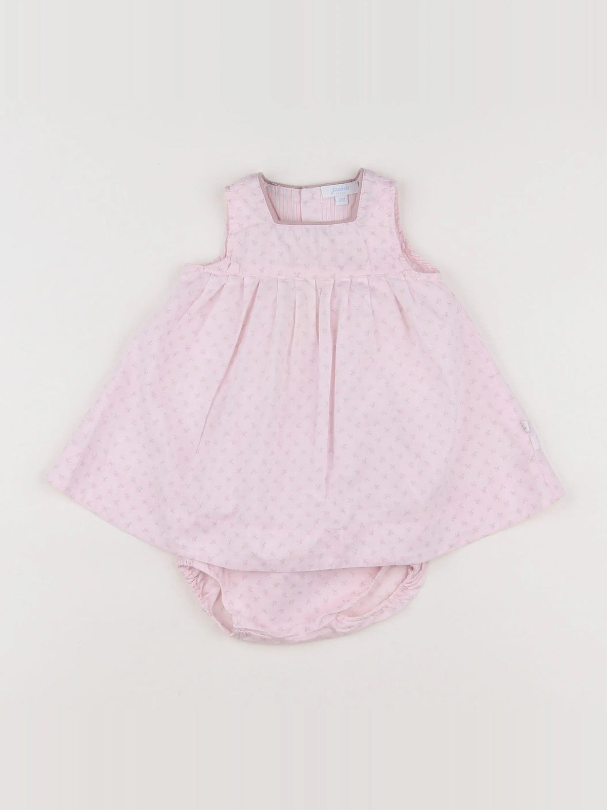 Jacadi - robe rose - 3 mois