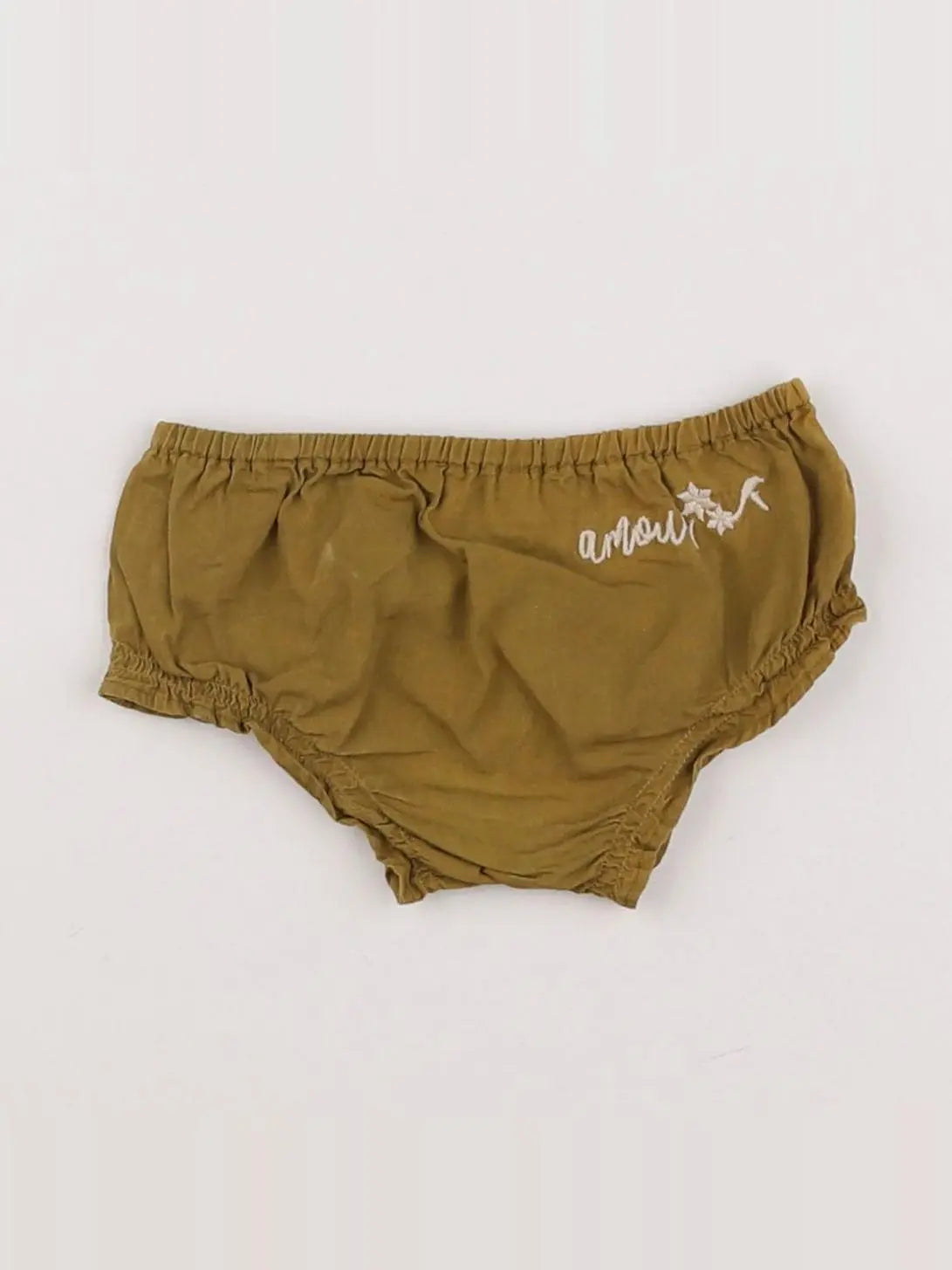 Apaches Collections - bloomer marron - 3 mois