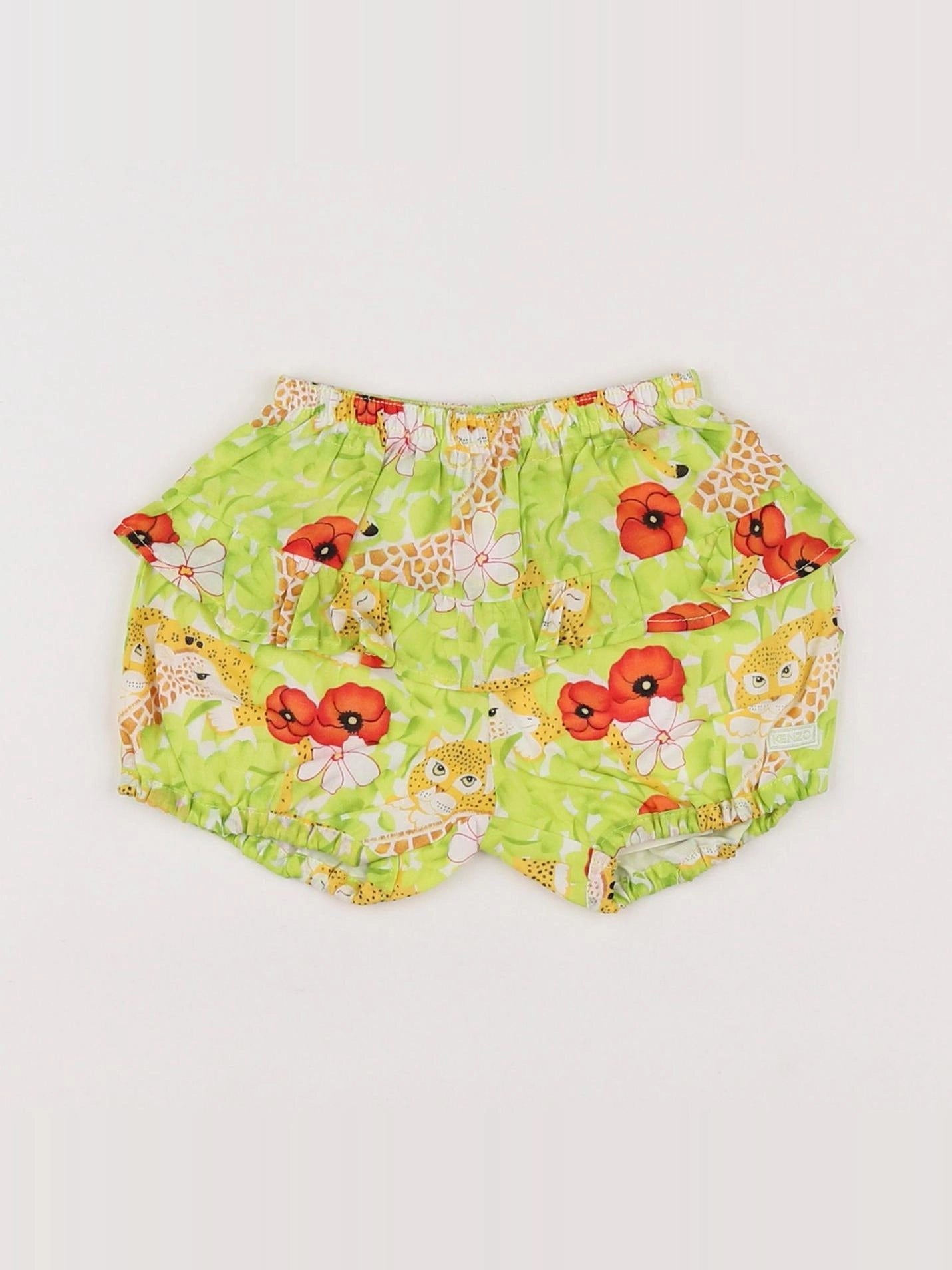 Kenzo - bloomer multicolore (état neuf) - 6/9 mois