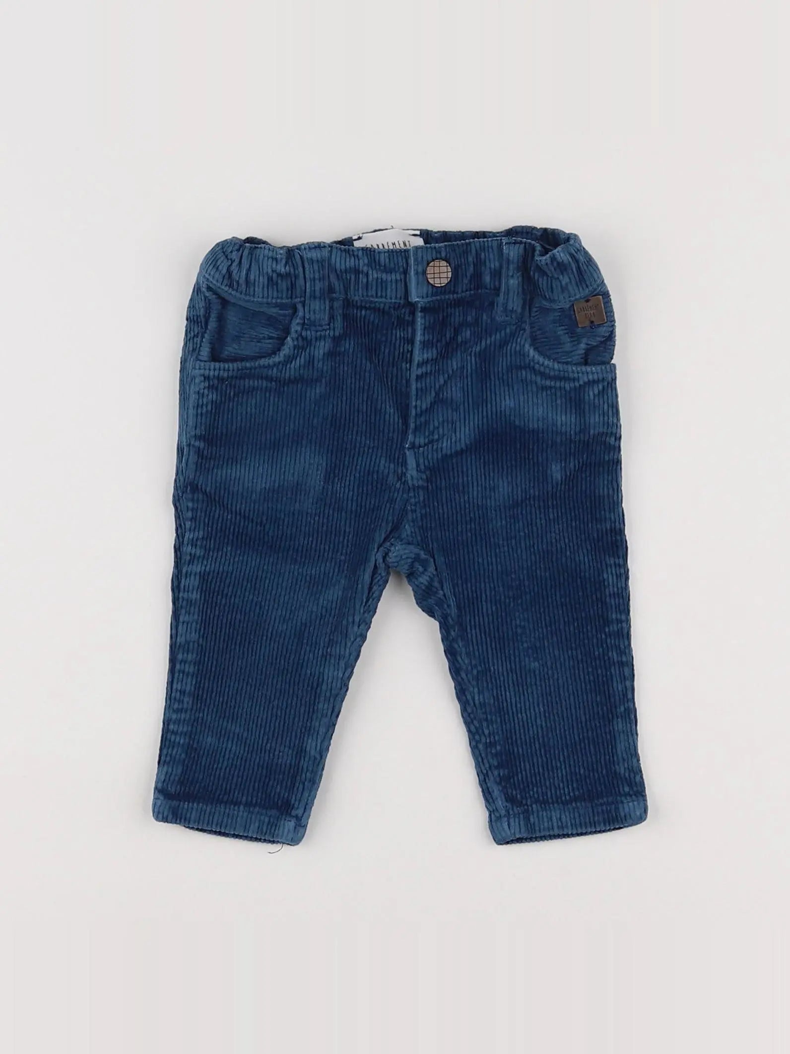 Carrément Beau - pantalon bleu - 3 mois