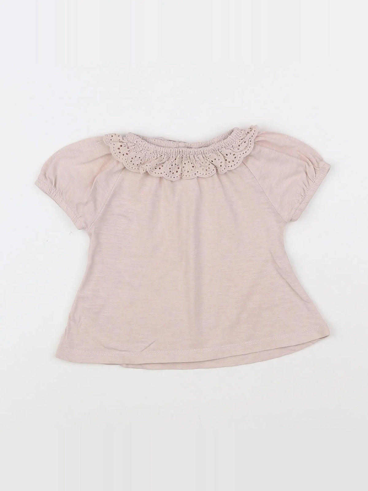 Zara - tee-shirt rose - 3/6 mois