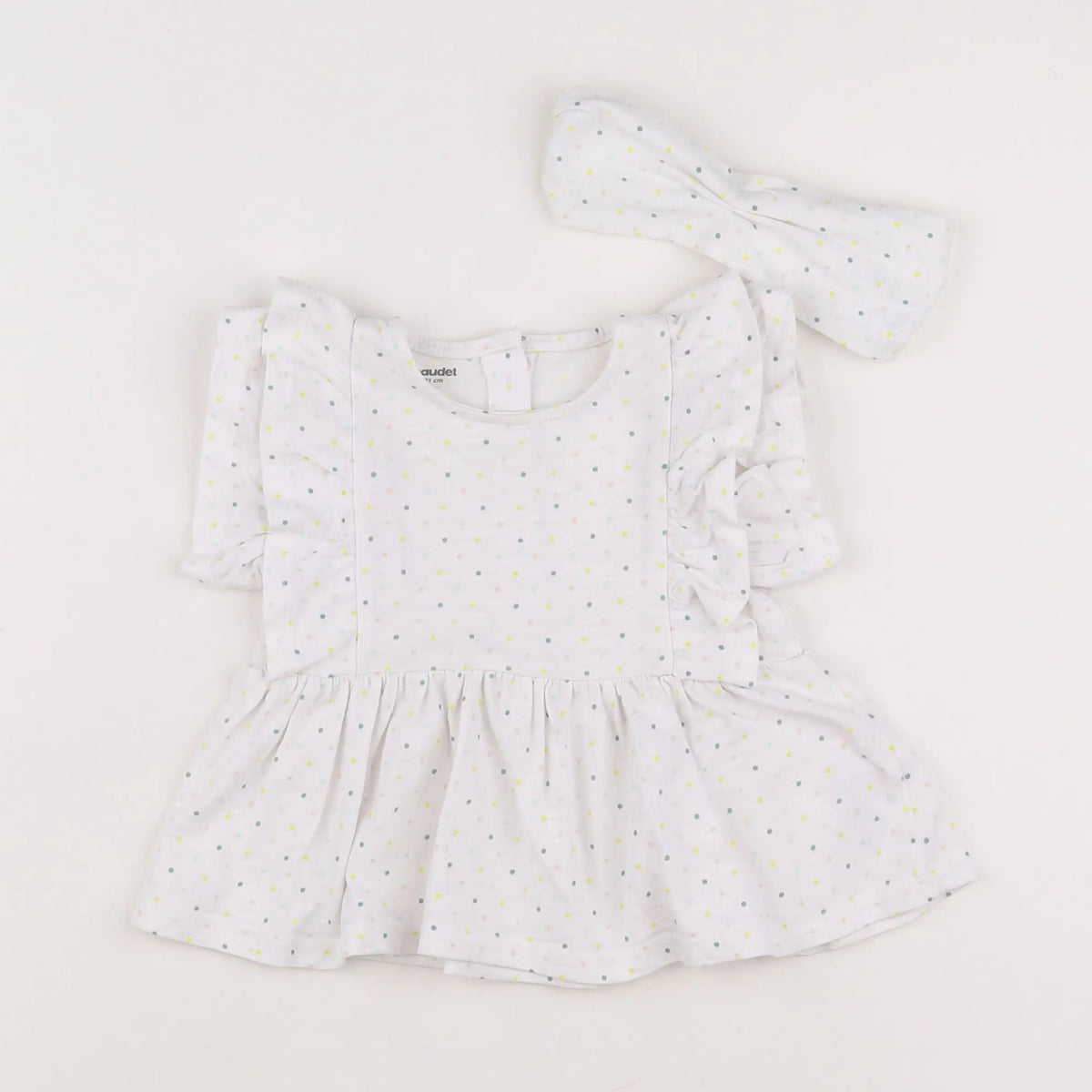 Vertbaudet - ensemble multicolore - 9 mois