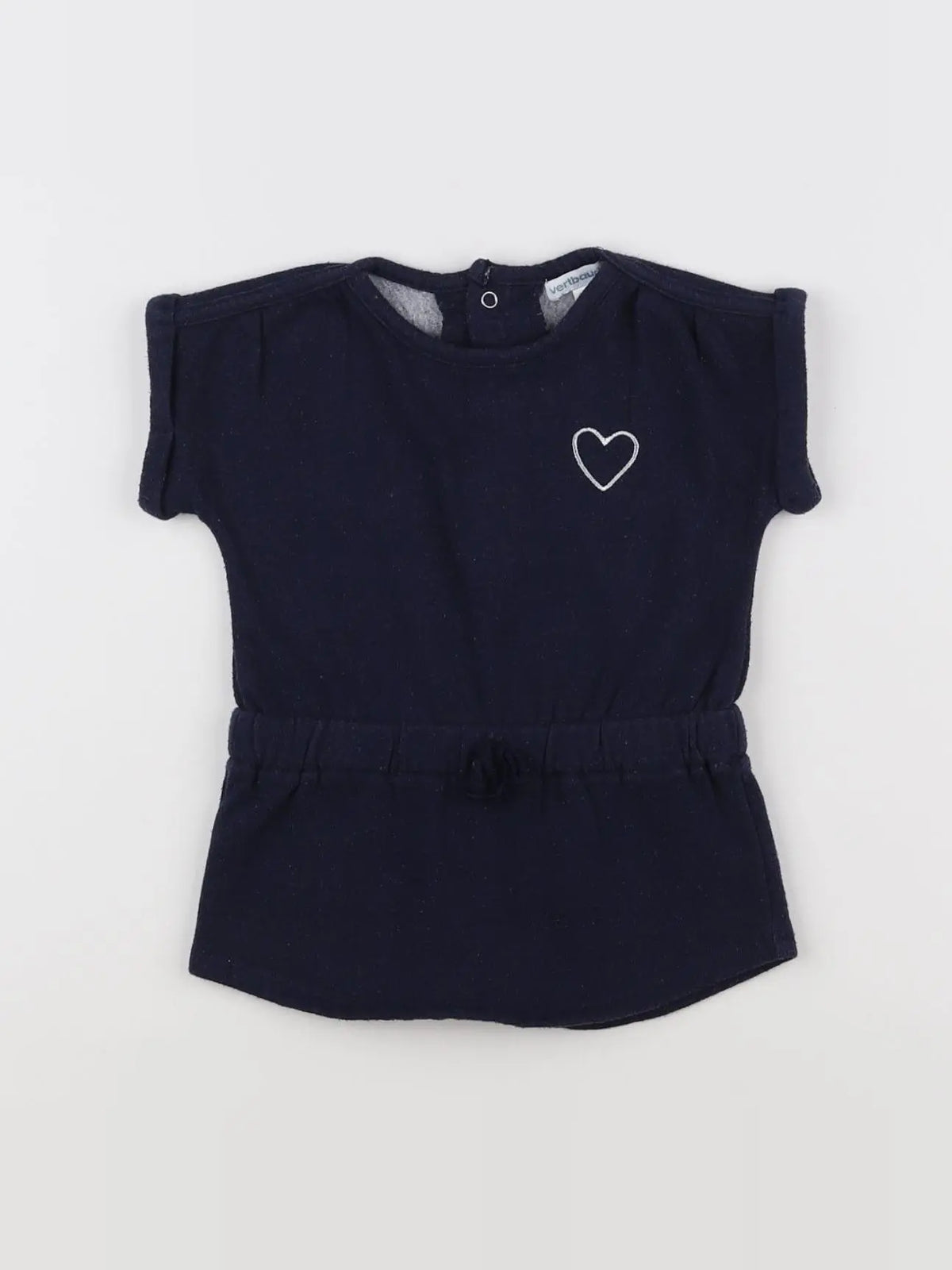 Vertbaudet - robe bleu - 18 mois