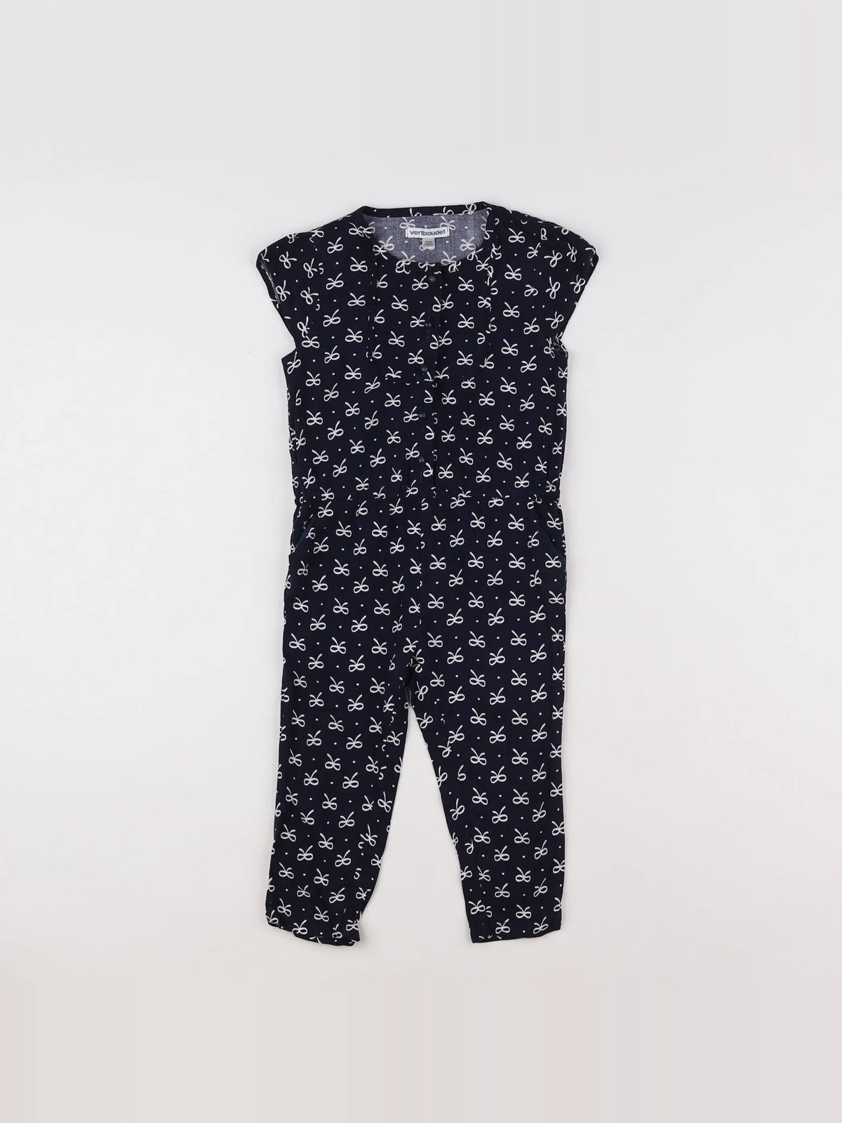Vertbaudet - combinaison bleu - 2 ans