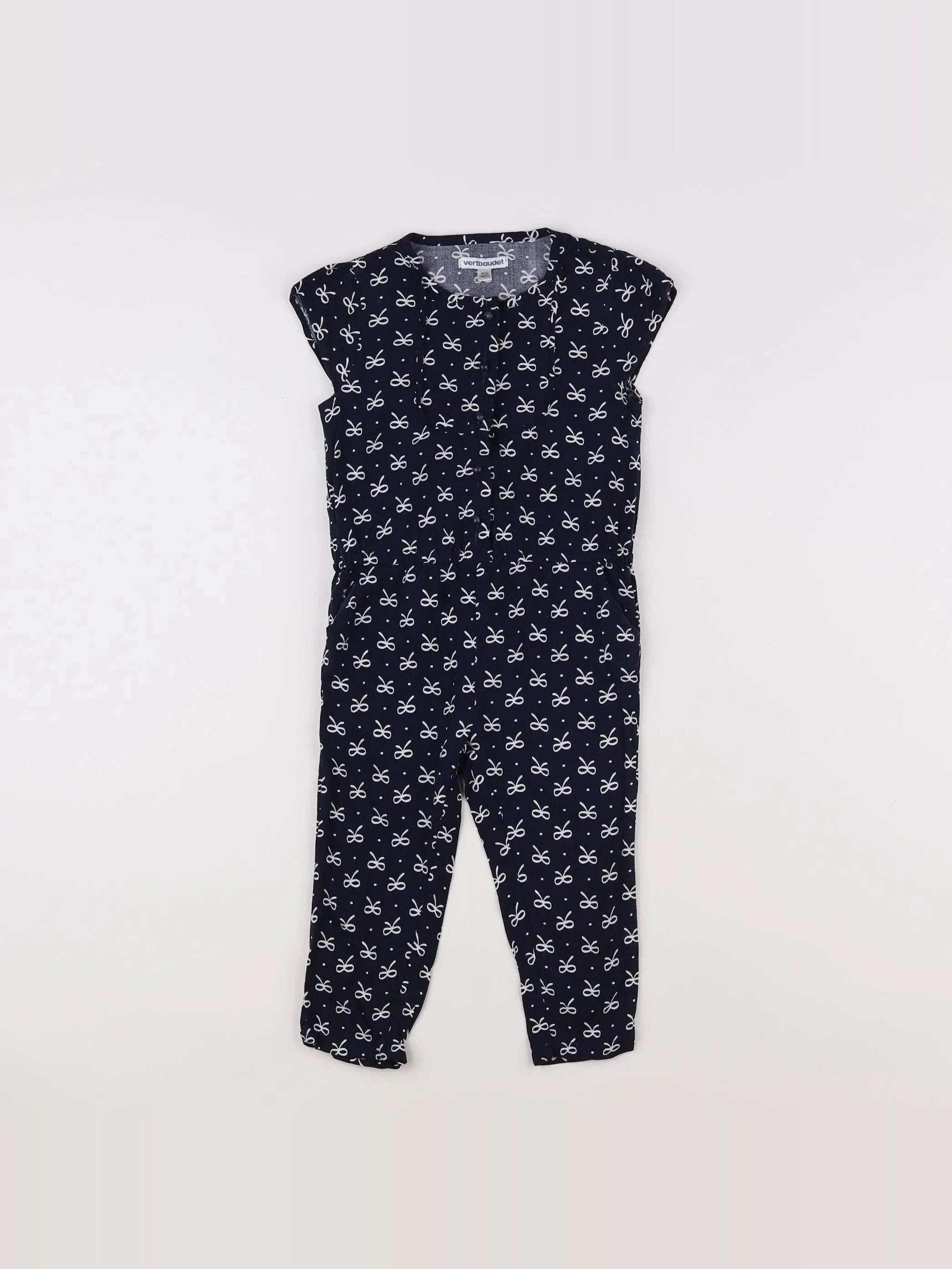 Vertbaudet - combinaison bleu - 2 ans