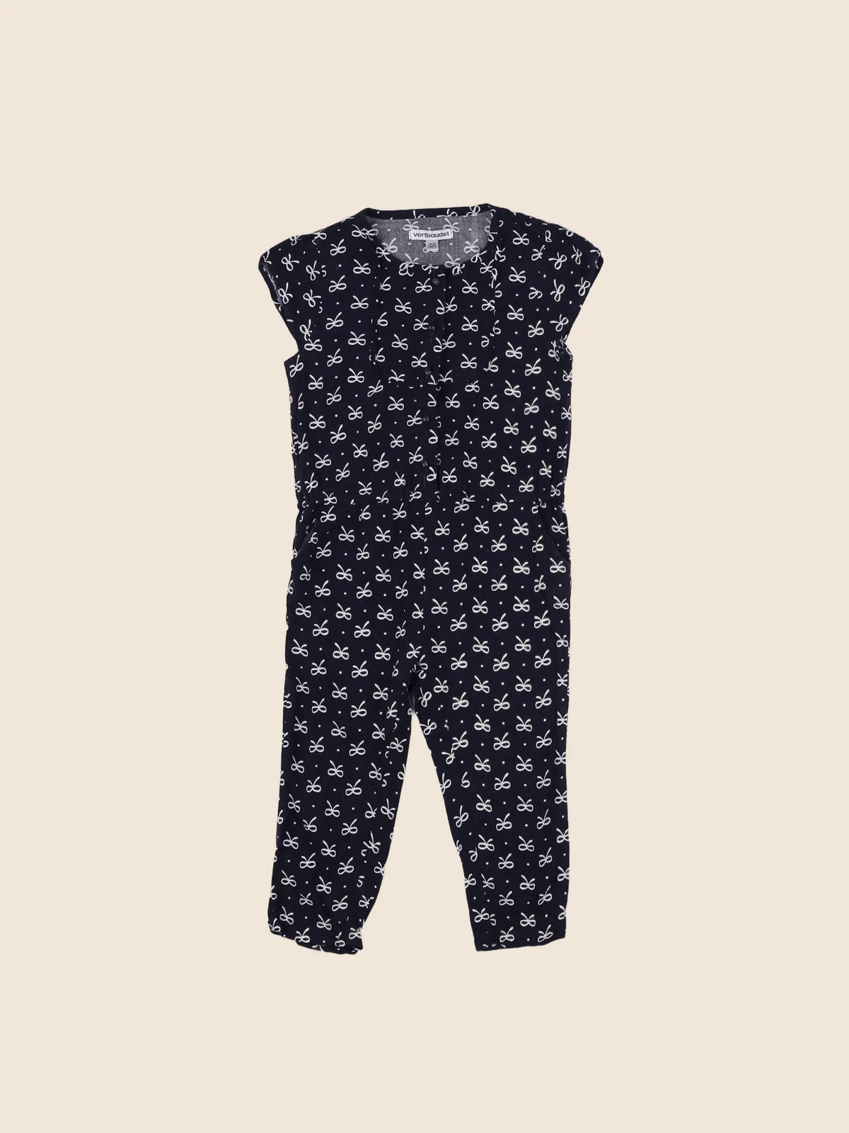 Vertbaudet - combinaison bleu - 2 ans