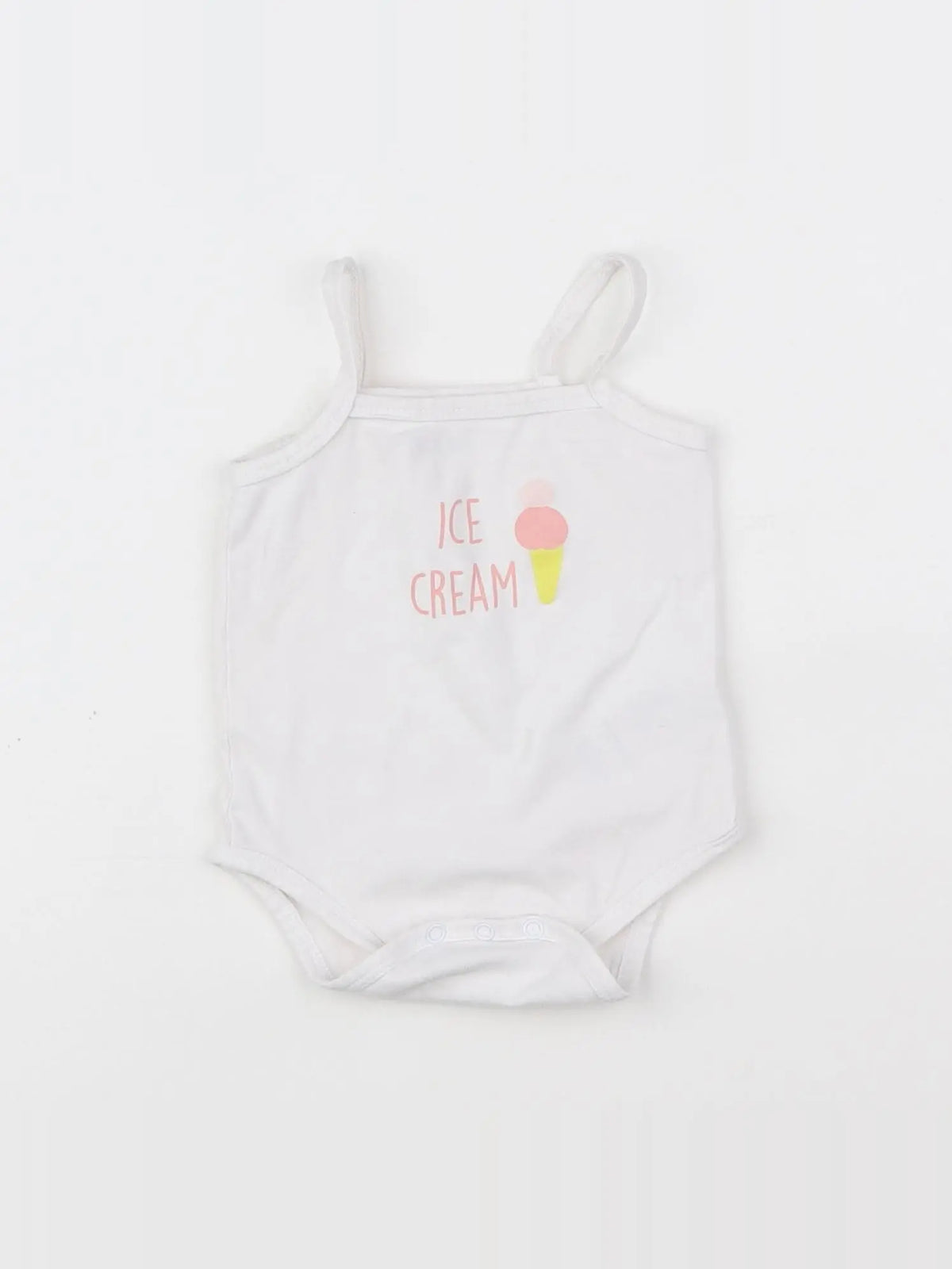 Vertbaudet - body blanc - 3 mois