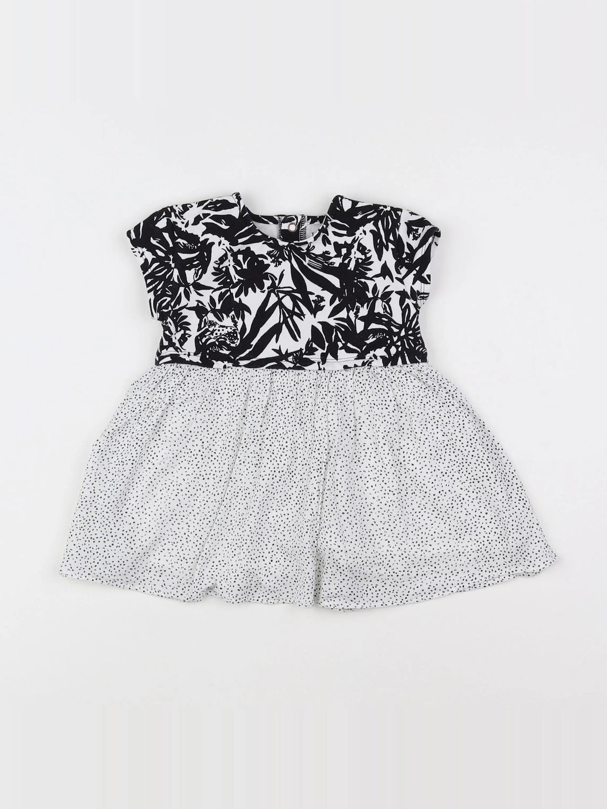 IKKS - robe noir - 12 mois