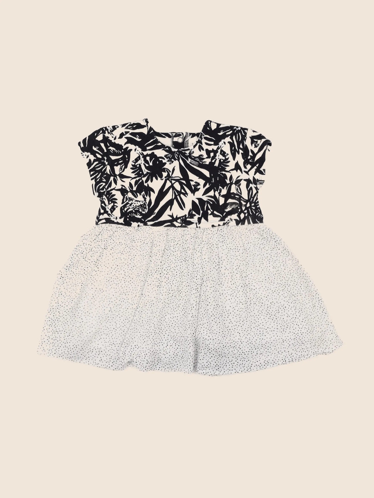 IKKS - robe noir - 12 mois