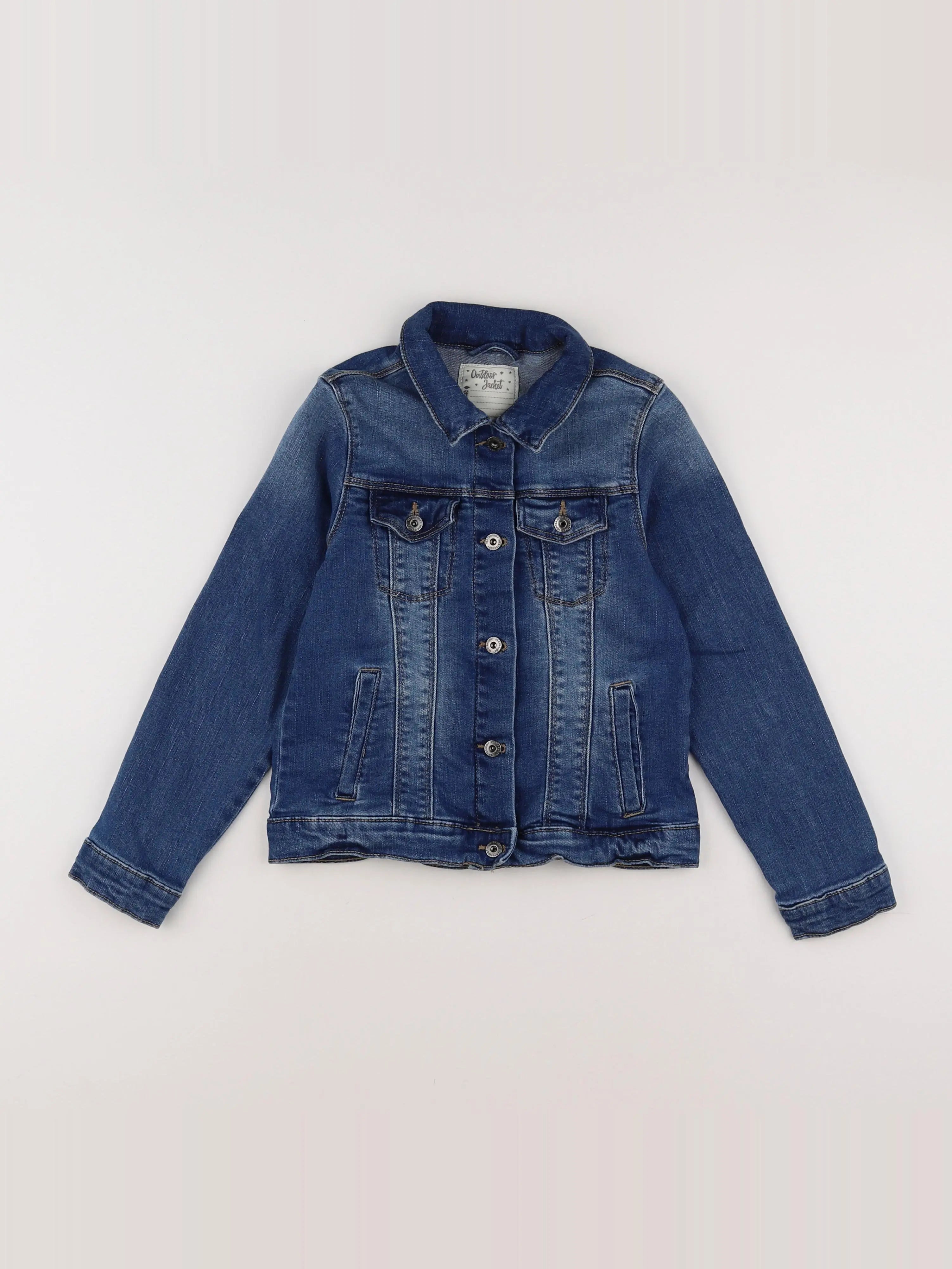 Vertbaudet - veste bleu - 8 ans