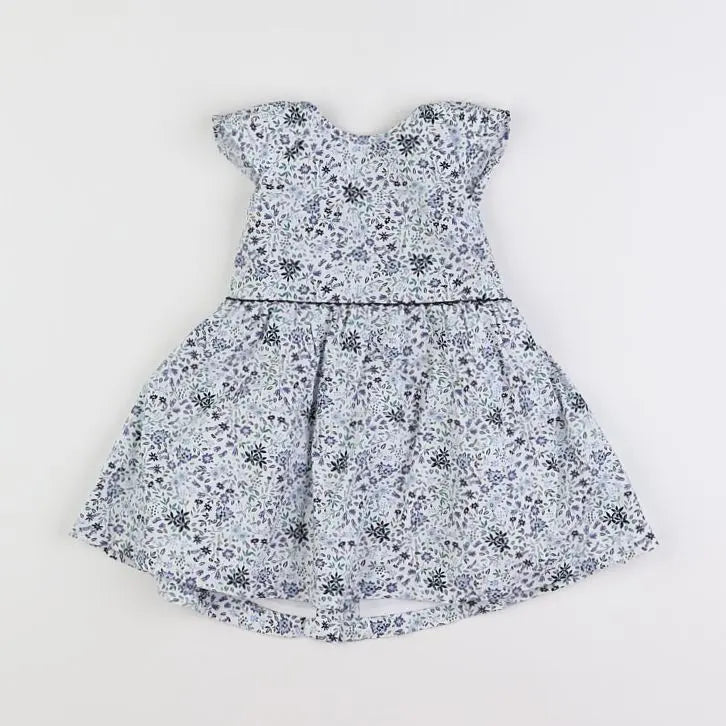 Vertbaudet - robe bleu - 18 mois