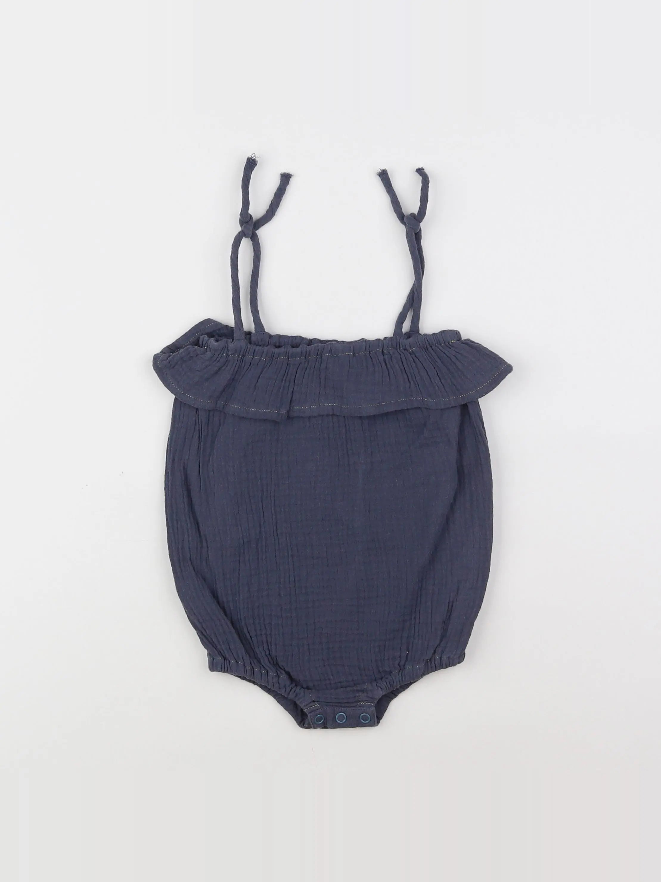Les Petites Choses - combinaison bleu - 6 mois