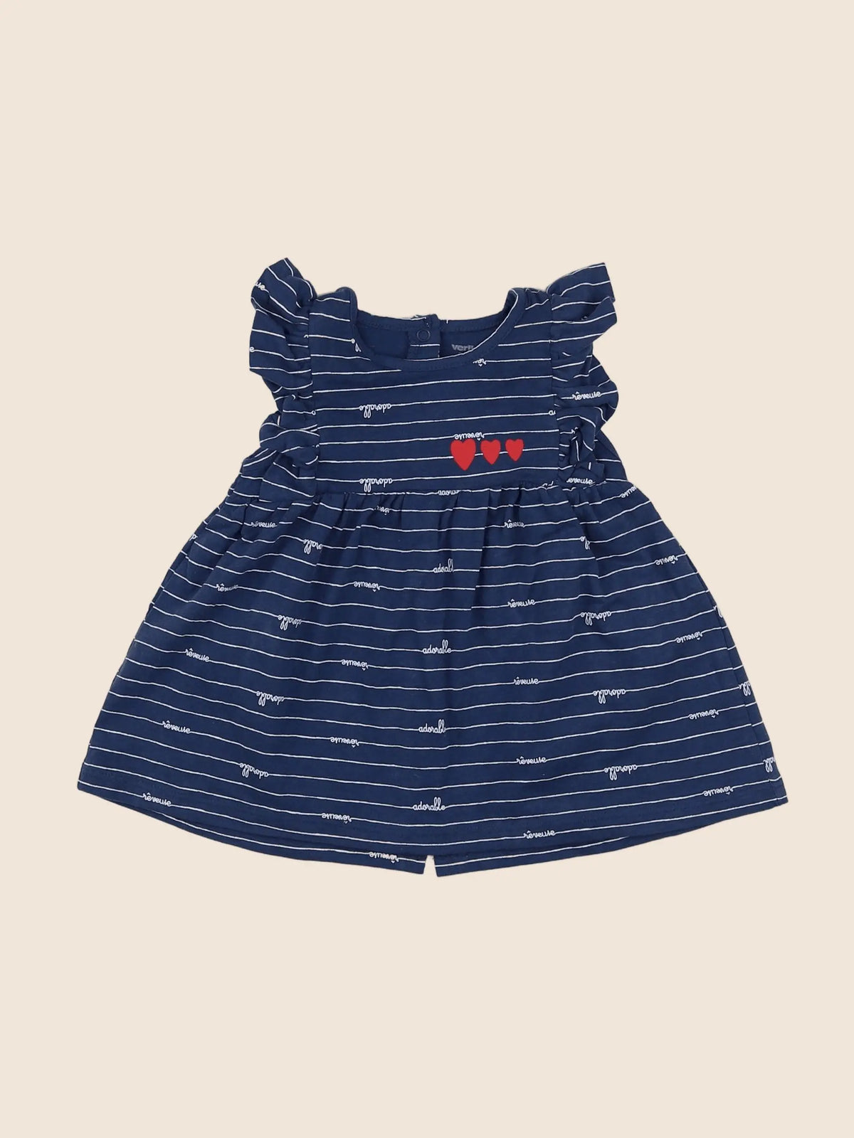 Vertbaudet - robe bleu - 3 mois