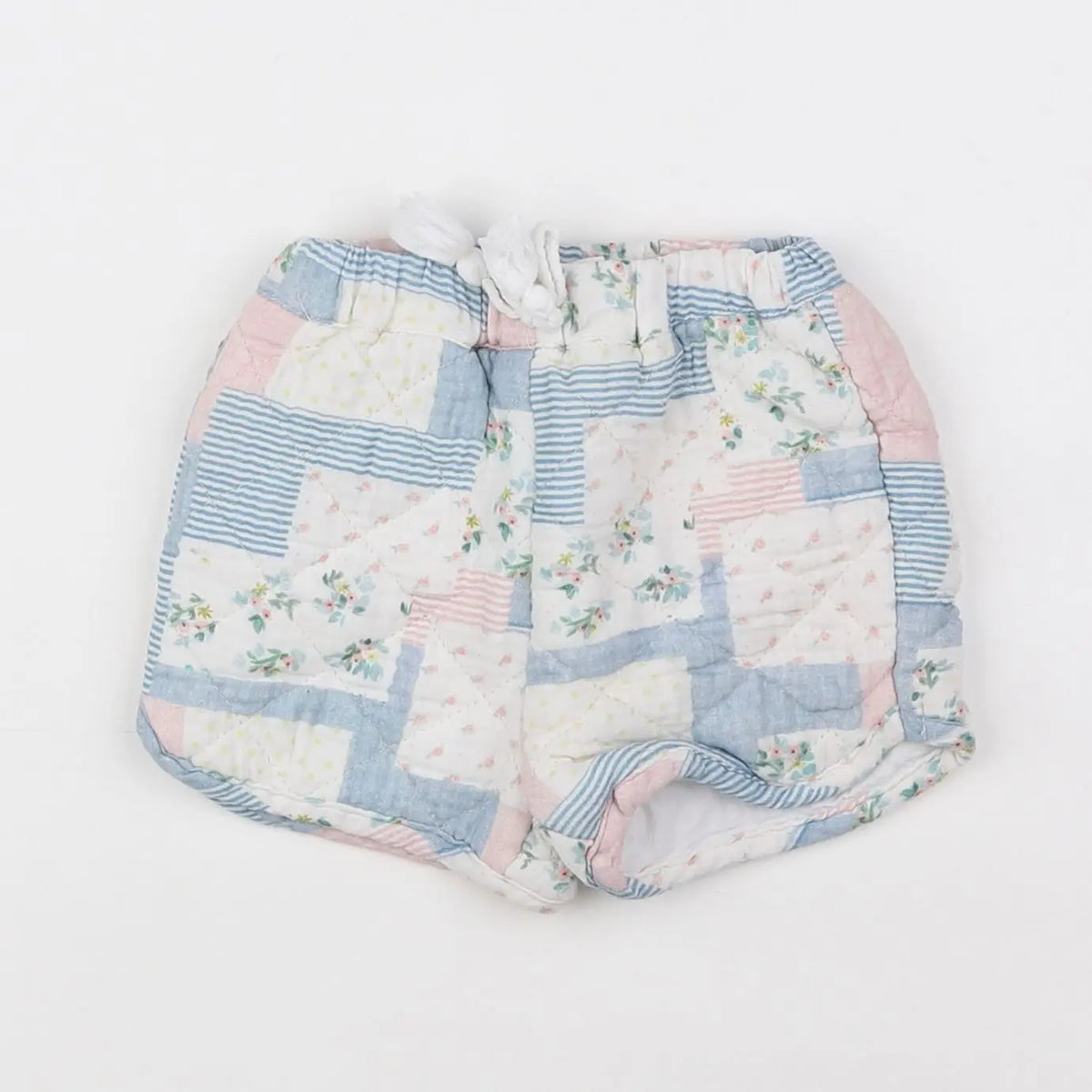 Vertbaudet - short bleu - 6 mois