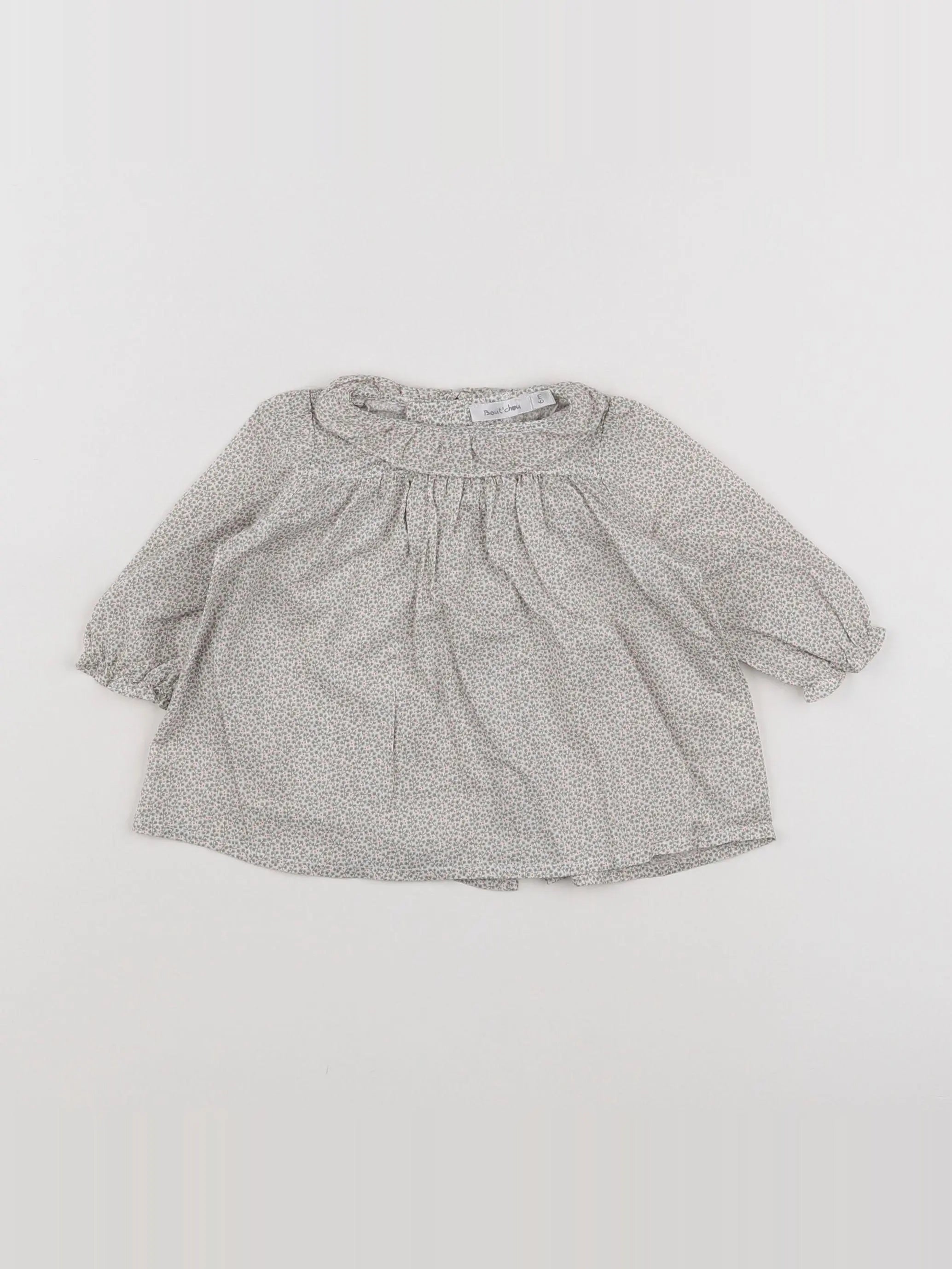 Boutchou - blouse multicolore - 6 mois