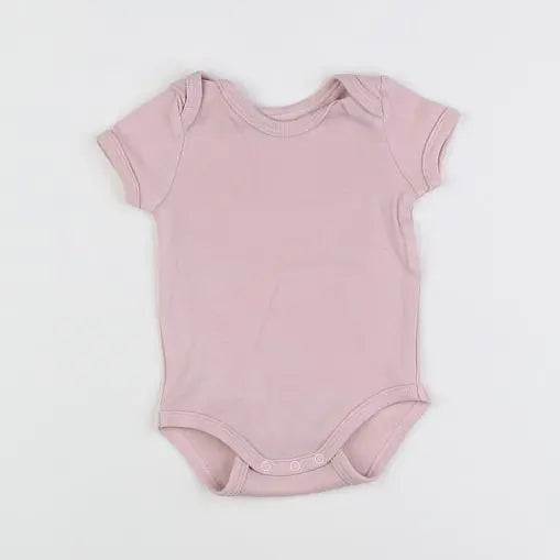 Vertbaudet - body rose - 3 mois