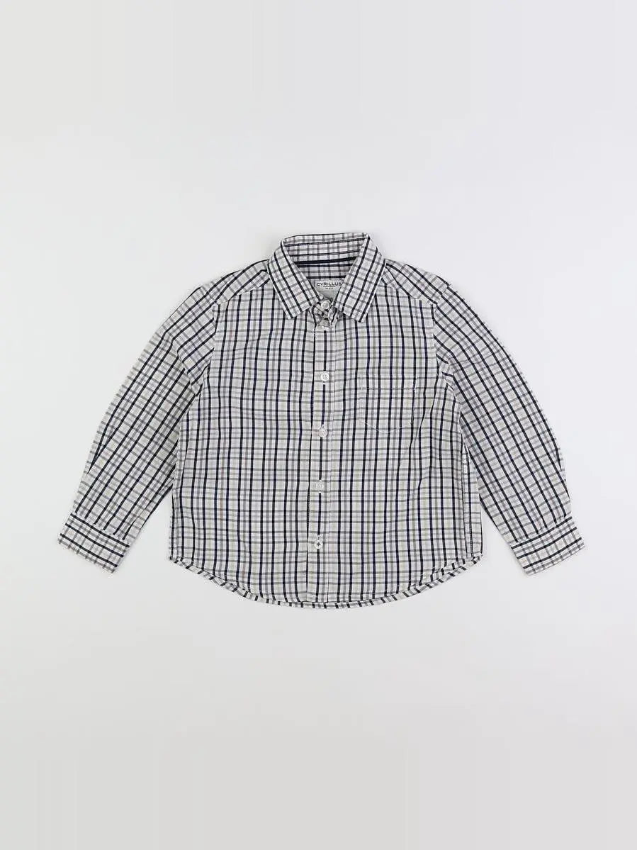 Cyrillus - chemise multicolore - 4 ans
