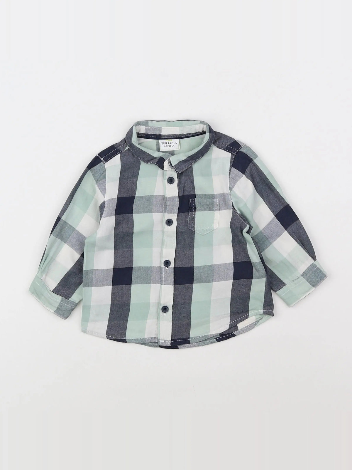 Tape à l'oeil - chemise multicolore - 6 mois