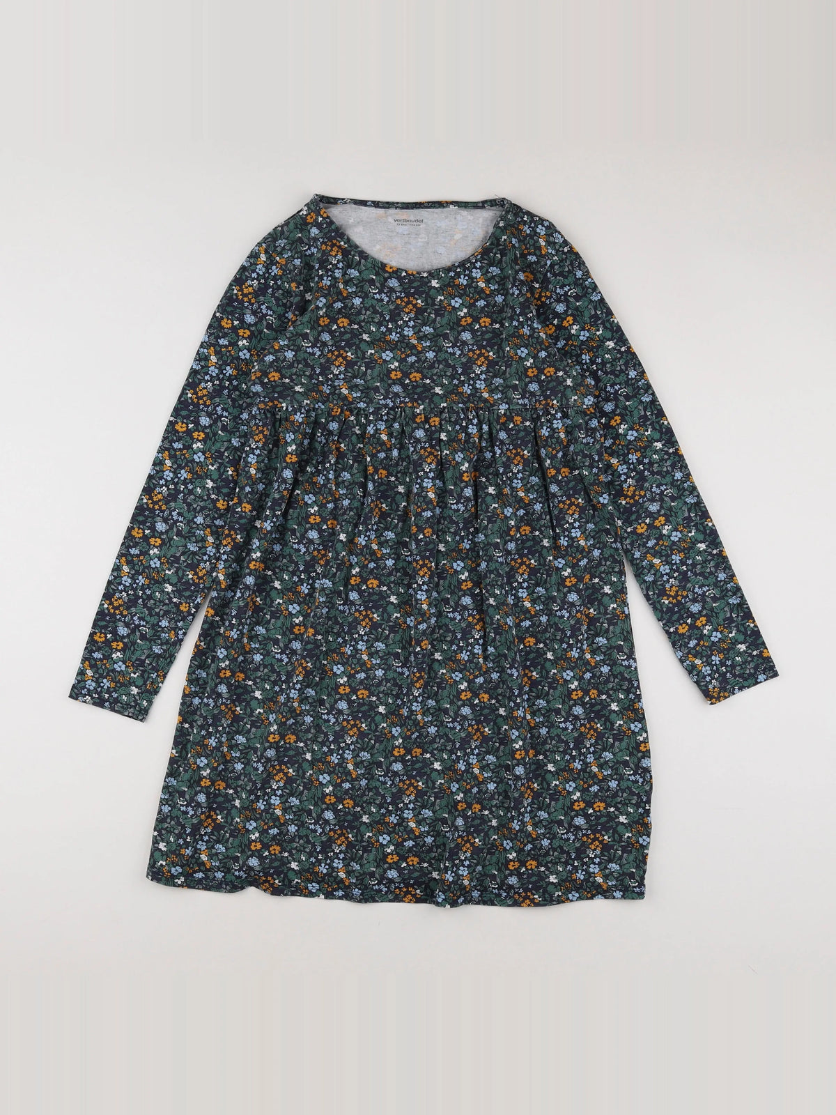 Vertbaudet - robe vert - 12 ans