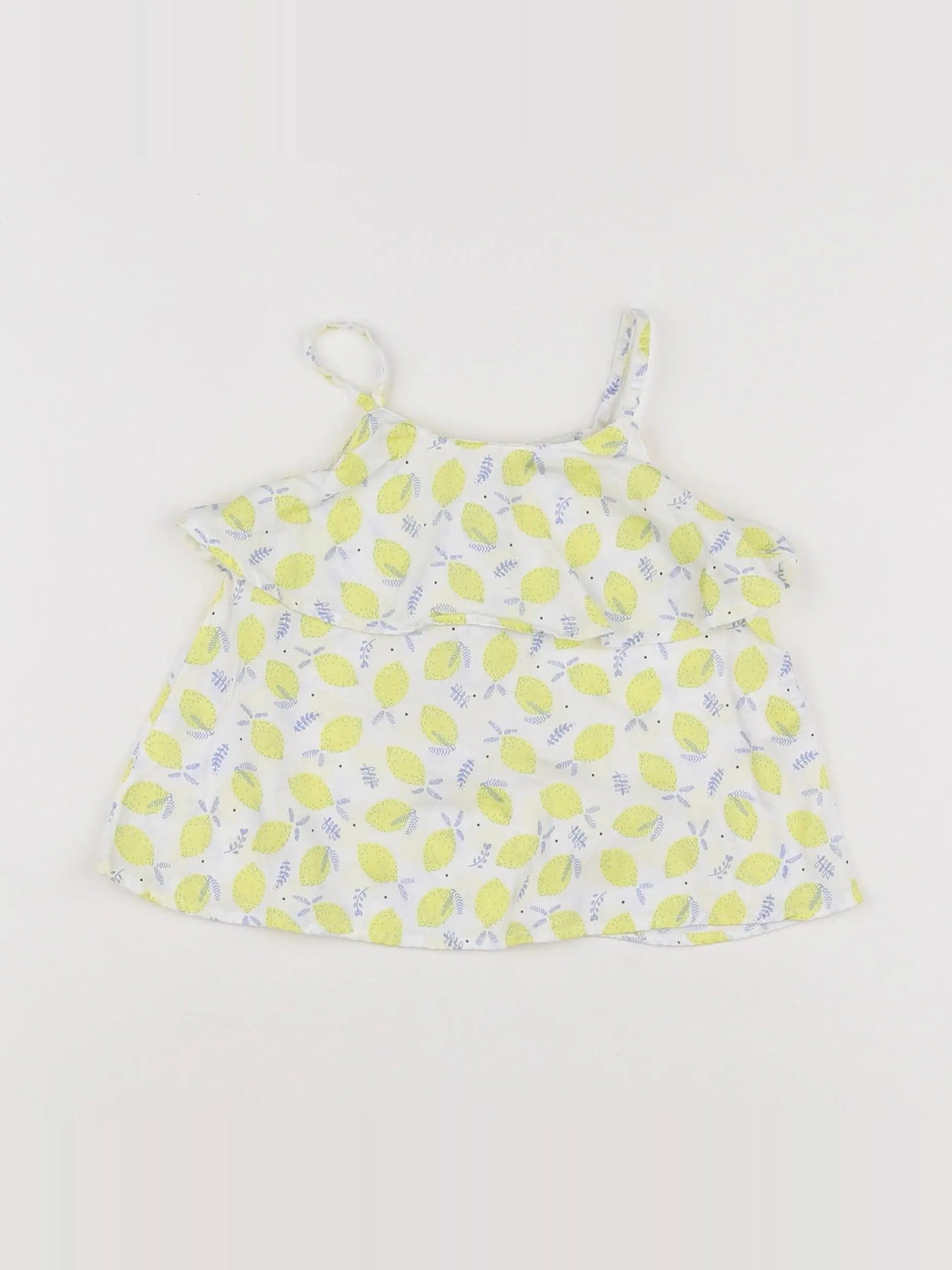 Tape à l'oeil - blouse jaune - 9 mois