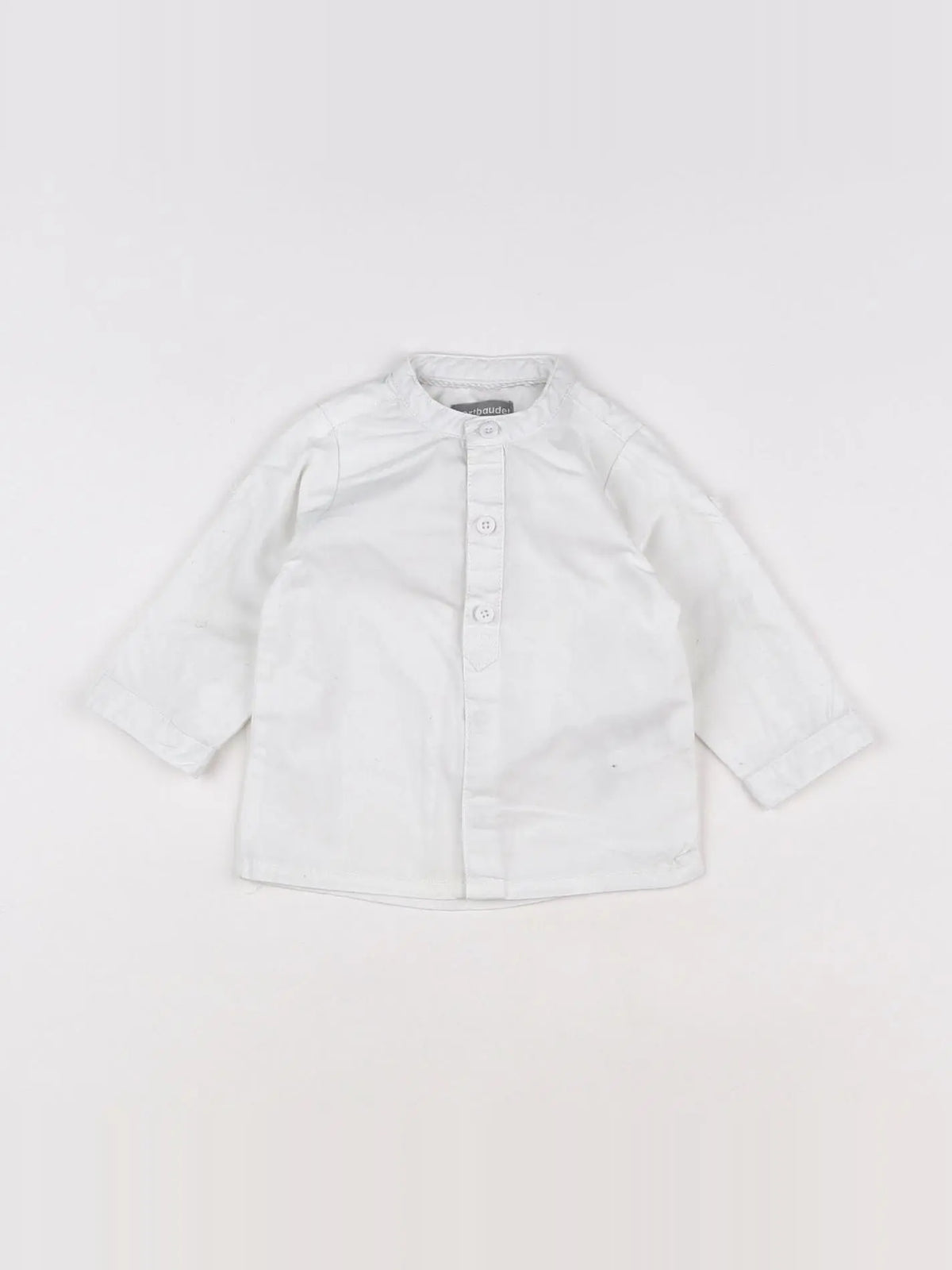 Vertbaudet - chemise blanc - 6 mois