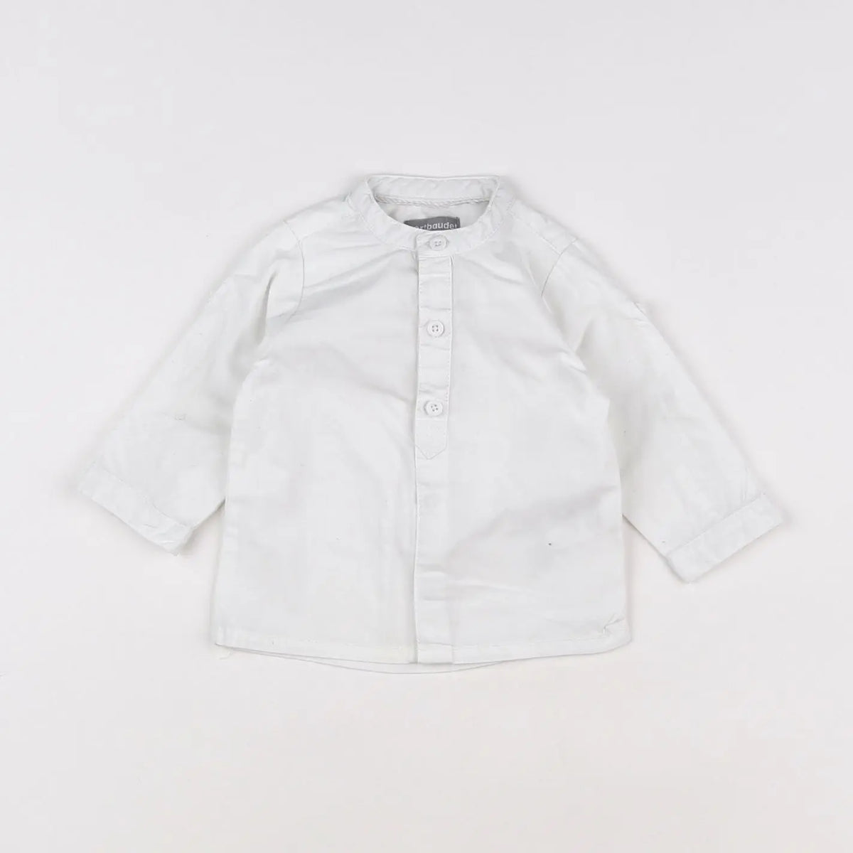 Vertbaudet - chemise blanc - 6 mois