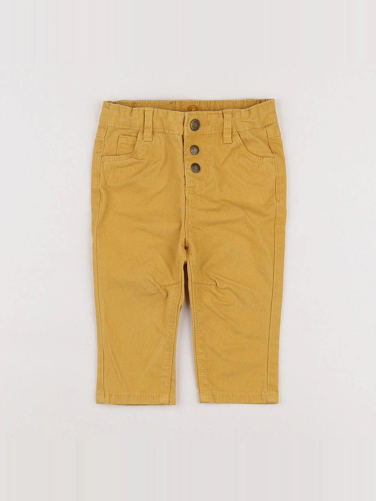 Tape à l'oeil - pantalon jaune - 9 mois