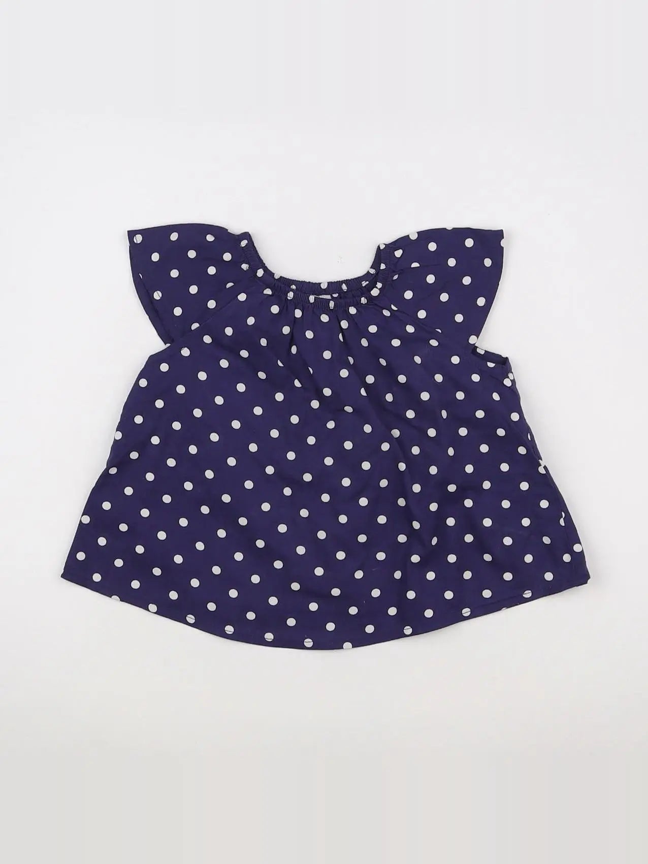 H&M - tee-shirt bleu - 3/6 mois