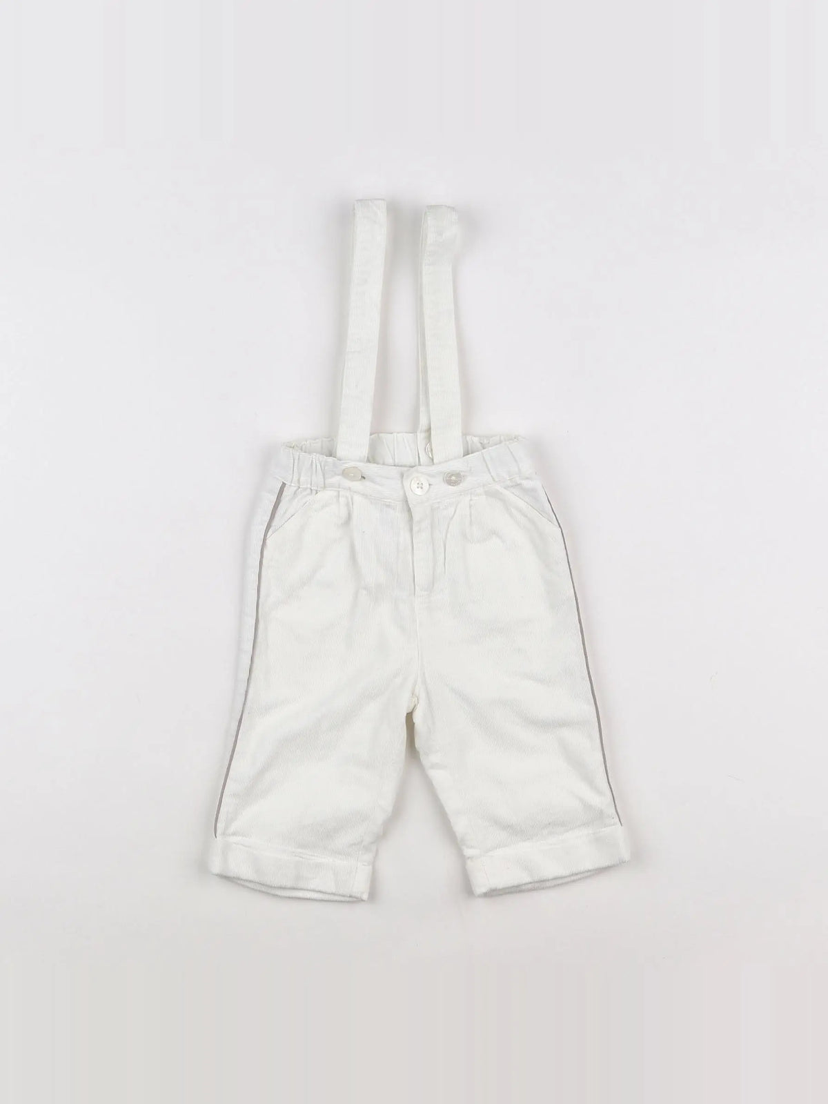 Jacadi - pantalon blanc - 12 mois