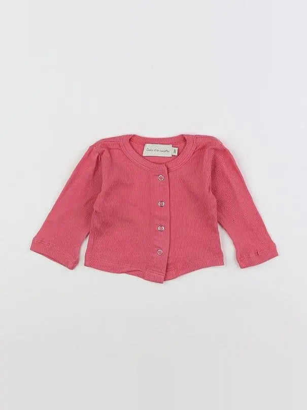 Arsène et les pipelettes - tee-shirt rose - 3 mois