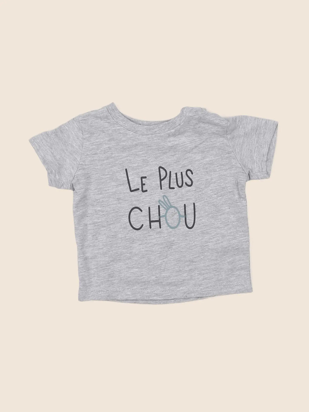 Vertbaudet - tee-shirt gris - 3 mois