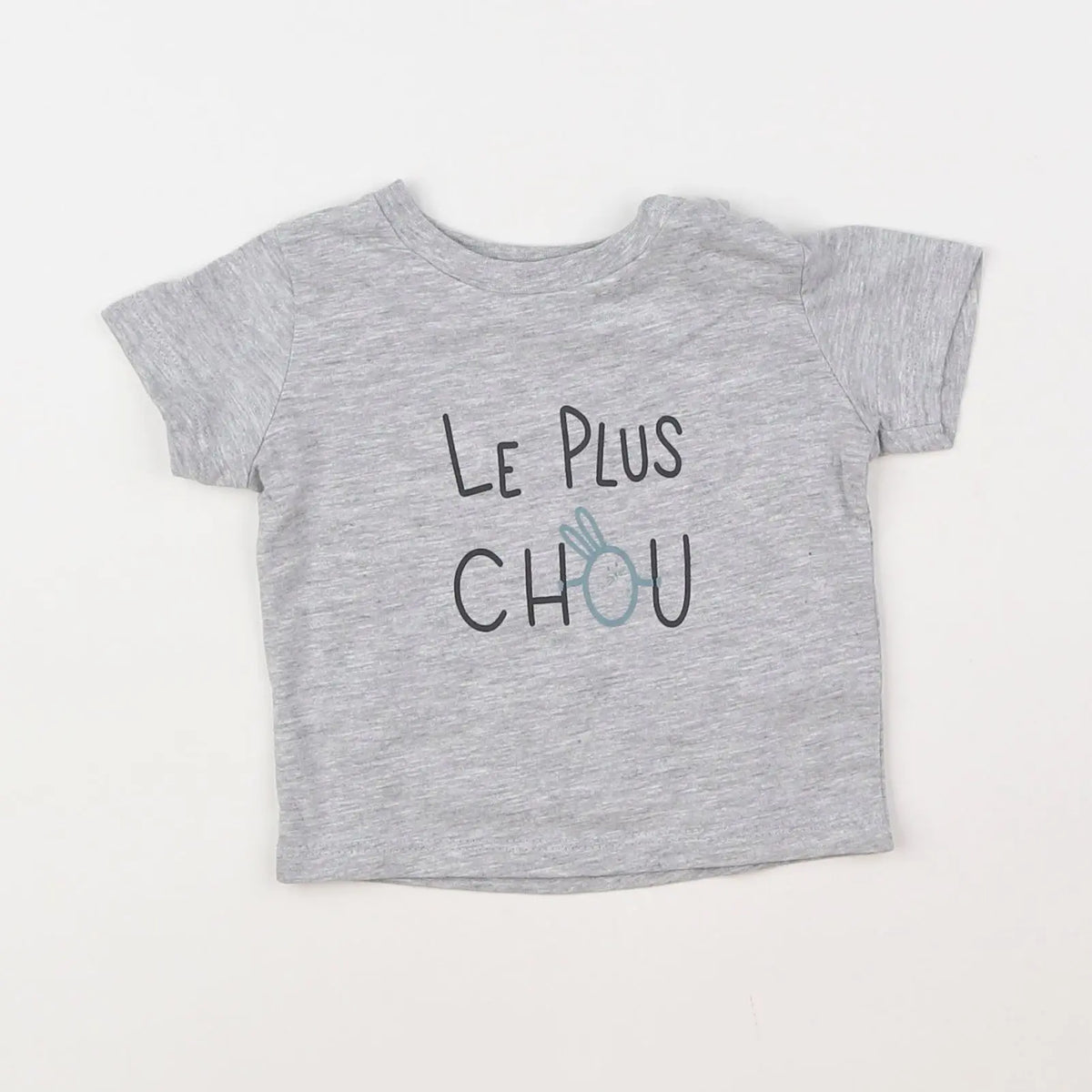 Vertbaudet - tee-shirt gris - 3 mois