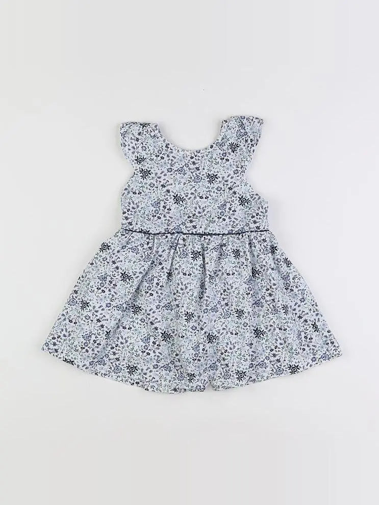 Vertbaudet - robe bleu - 18 mois