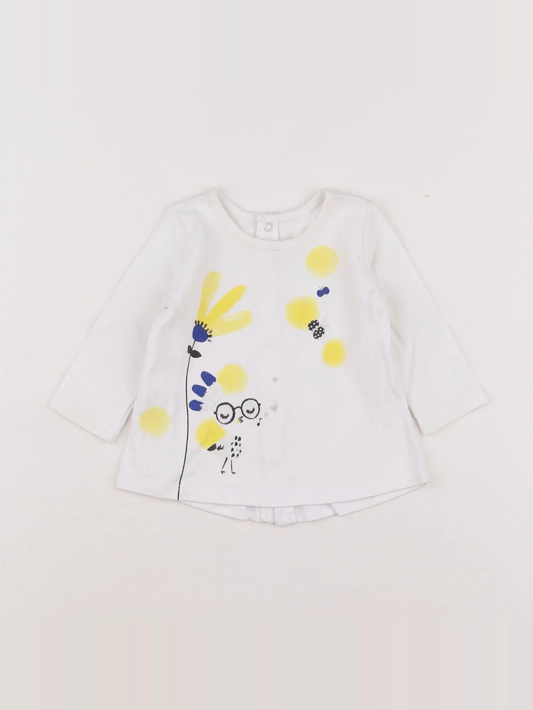 Catimini - tee-shirt blanc - 3 mois