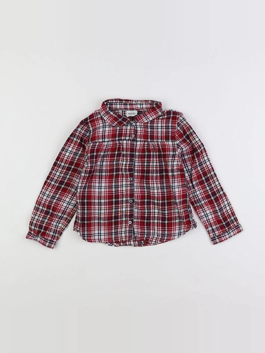 Tape à l'oeil - blouse rouge, jaune - 3 ans