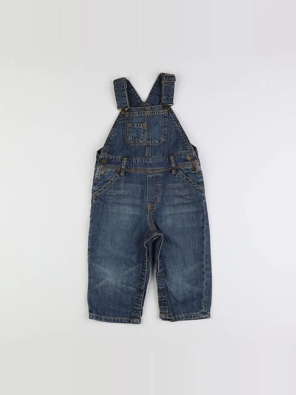 H&M - salopette bleu - 18 mois