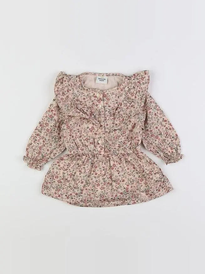 Tape à l'oeil - robe rose - 6 mois